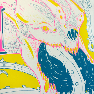 Pacific rim otachi screenprint