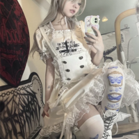 Punk Retro Style Thick Soled High Heel Boots - Thumbnail 3