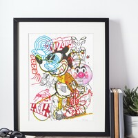 Drawing by Judas Arrieta "Space Mouse"  - Thumbnail 4