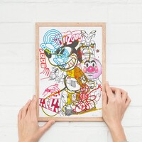 Drawing by Judas Arrieta "Space Mouse"  - Thumbnail 3