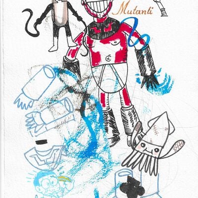 Drawing by judas arrieta "mutanli" 