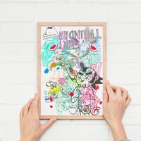 Drawing by Judas Arrieta "We All Need Are Toys" - Thumbnail 1