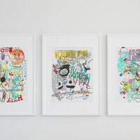 Drawing by Judas Arrieta "We All Need Are Toys" - Thumbnail 5