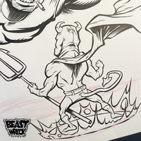 LUCHADOLOROSO VS EL DIABLO ink artwork - Thumbnail 2