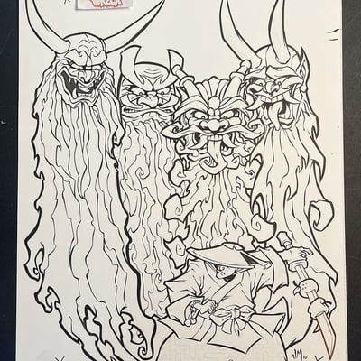 Pakku-man ink art - Thumbnail 3