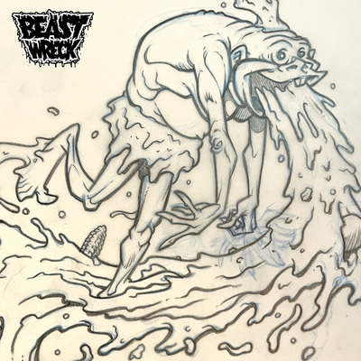 PUKE BOY pencil artwork