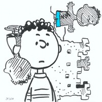 Diptych Drawing by Judas Arrieta "Yard by Yard"  - Thumbnail 3