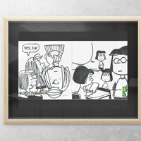 Diptych Drawing by Judas Arrieta "Hey, Sir!"  - Thumbnail 4