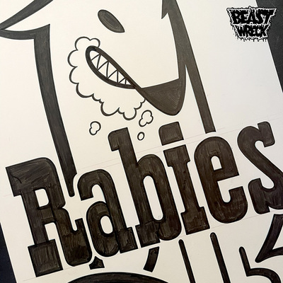 RABIES ink OR pencil artwork