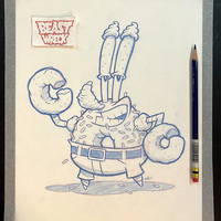 Various PANBOB CAKEPANTS character pencil art - Thumbnail 5