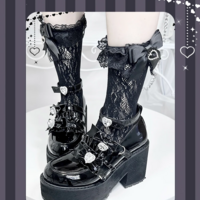 Kawaii JK Uniform Platform High Heels Shoes - Thumbnail 1