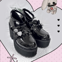 Kawaii JK Uniform Platform High Heels Shoes - Thumbnail 2