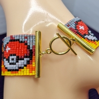 Pixel Bracelet - Fiery Salamander - Thumbnail 3