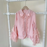 Japanese Sweet Kawaii Y2K Blouse - Thumbnail 1