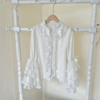 Japanese Sweet Kawaii Y2K Blouse - Thumbnail 2