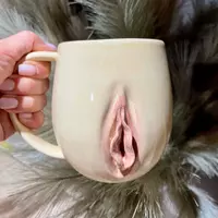 Large 500ml Ceramic Mug for Coffee & Tea - Stylish Luxury Woman Drinkware - Thumbnail 1