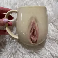 Large 500ml Ceramic Mug for Coffee & Tea - Stylish Luxury Woman Drinkware - Thumbnail 3