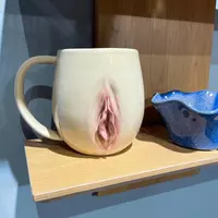 Large 500ml Ceramic Mug for Coffee & Tea - Stylish Luxury Woman Drinkware - Thumbnail 2