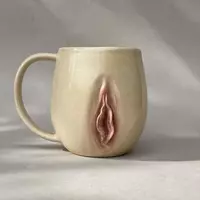 Large 500ml Ceramic Mug for Coffee & Tea - Stylish Luxury Woman Drinkware - Thumbnail 4