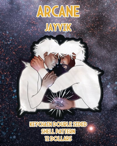 Arcane JayVik Keychain