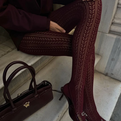 Vintage Tights Women Fashion Lace Pantyhose