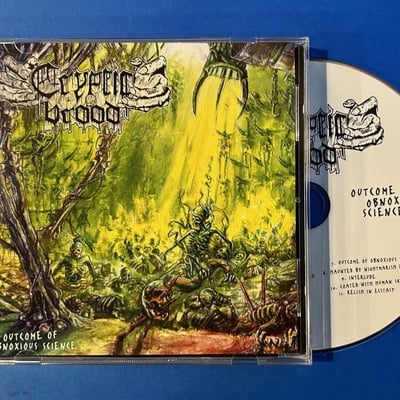 Cryptic brood - outcome of obnoxious science (cd) - Thumbnail 2