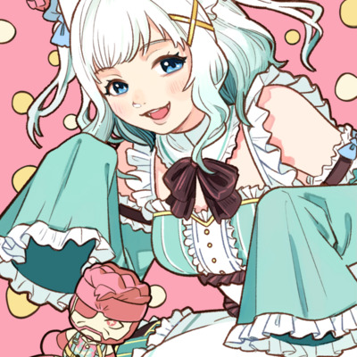 Mint fantome art print