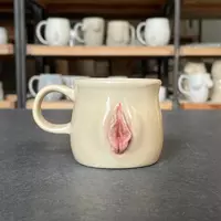 Espresso cups 160 ml. handmade ceramic stylish gift - Thumbnail 5