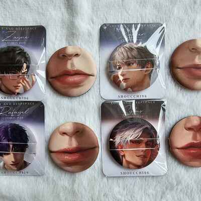 Love & deepspace double sided puff cushion