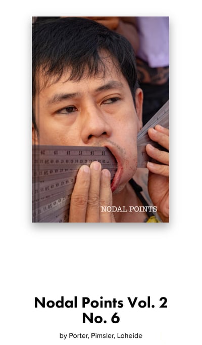 Sticker Pack + Nodal Points Six Preorder Zine US Addresses only. 