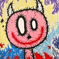 Ceramic Plate "PINK DEMON" by CELIPE PERROLOCO  - Thumbnail 2