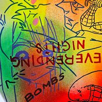 Ceramic Plate: "NEVERENDING NIGHTS" by JUDAS ARRIETA - Thumbnail 4