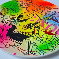 Ceramic Plate: "SkULL" by JUDAS ARRIETA - Thumbnail 1