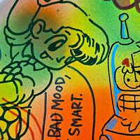 Ceramic Plate: "SMART VENDER" by JUDAS ARRIETA - Thumbnail 3