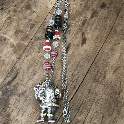 Santa claus necklace 