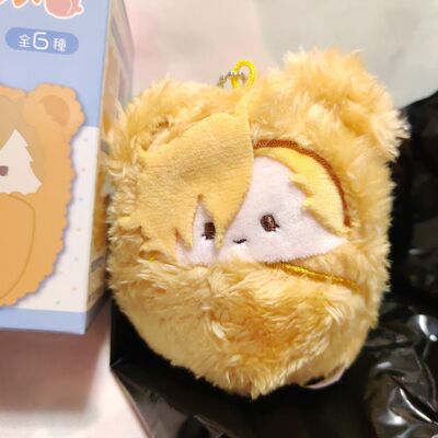 Katekyo hitman reborn kurumitapinui plush keychain - dino cavallone