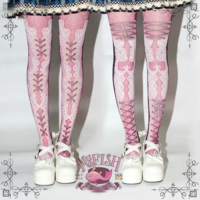 Kawaii Victorian Princess Pantyhose Stockings - Thumbnail 1