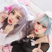 White Neko Cat Ears Headband - Thumbnail 1