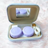 Sleepy Kitty Contacts Case Kit - Thumbnail 2