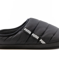PUMA Black Scuff Slippers - Thumbnail 3