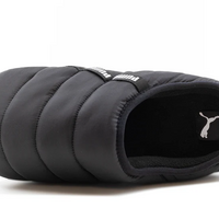 PUMA Black Scuff Slippers - Thumbnail 4