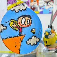 Ceramic Plate "Flying Lessons II"  by CELIPE PERROLOCO  - Thumbnail 5