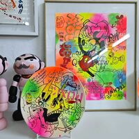 Ceramic Plate: "SkULL" by JUDAS ARRIETA - Thumbnail 5