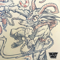 SANTA VS KRAMPUS '22 FINAL PENCIL or ROUGH art - Thumbnail 2