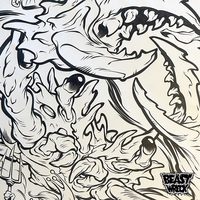 SEA-MONKEY BATTLE ink art - Thumbnail 3