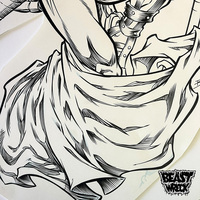 SHE-SPARTAN 2 ink artwork - Thumbnail 5