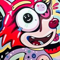 Set Ceramic Tile "MousyMouse, Luckylix & ZenOne" by Maddalena (MAD)  - Thumbnail 1