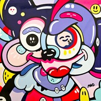 Set Ceramic Tile "MousyMouse, Luckylix & ZenOne" by Maddalena (MAD)  - Thumbnail 2