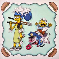 Set Ceramic Tile "Deconstructed Springfield Universe" by Dhani Barragan  - Thumbnail 2