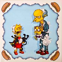 Set Ceramic Tile "Deconstructed Springfield Universe" by Dhani Barragan  - Thumbnail 5